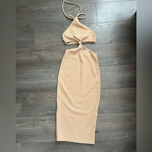 WHITE FOX BOUTIQUE CUTOUT DRESS size XS